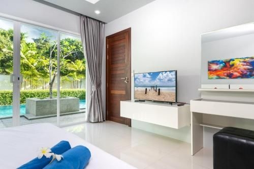 White dream private pool Villa2