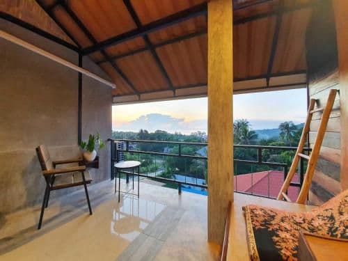 Deluxe Double Room with Balcony and Sea View