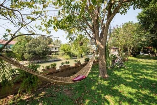 Traditional Thai House River View