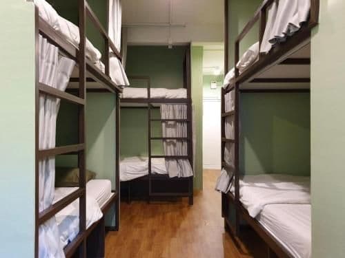 Bed in 6-Bed Female Dormitory Room