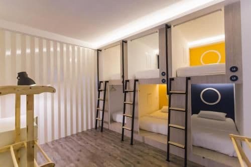 Bed in 6-Bed Female Dormitory Room
