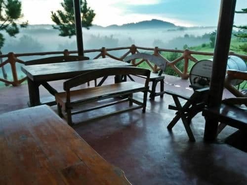Family Room with Mountain View