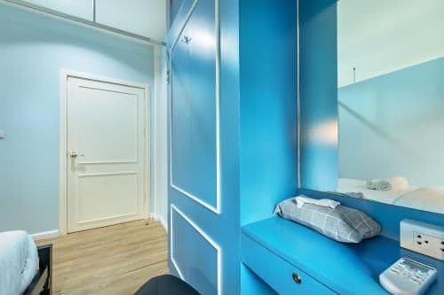 Single Bed in Dormitory Room