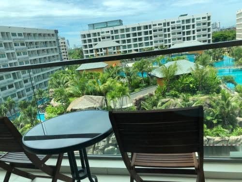 Studio with Pool View