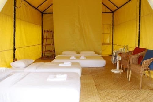 Tent (4 Adults) with Shared Bathroom