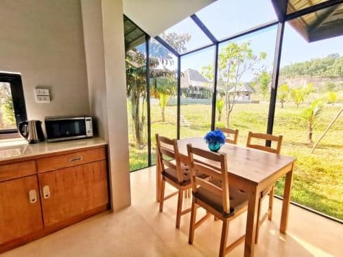 Family Room with Mountain View
