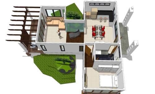 One-Bedroom House