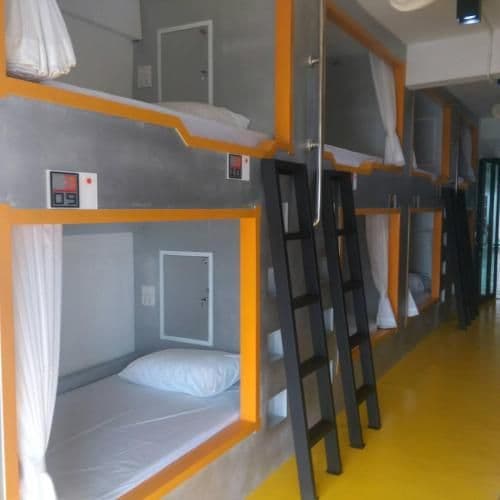 Single Bed in Dormitory Room