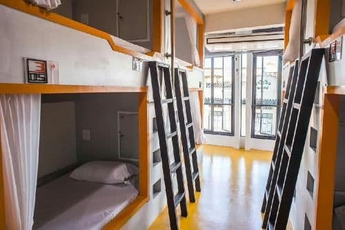 Single Bed in Dormitory Room