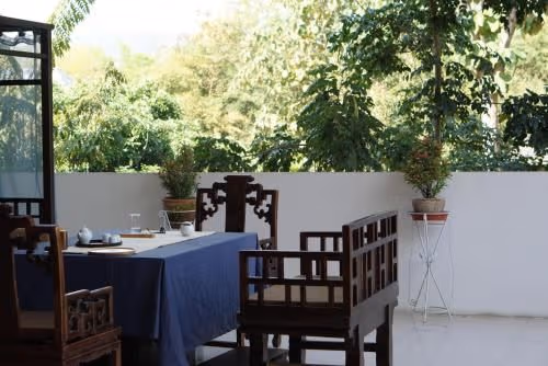 Studio with Garden View