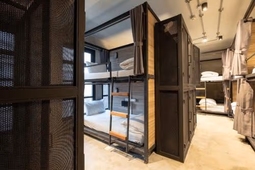 Bed in 8-Bed Mixed Dormitory Room