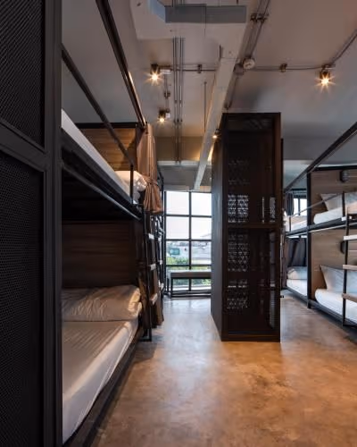 Bed in 8-Bed Mixed Dormitory Room