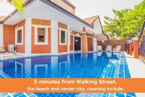 GARDEN VILLA - PATTAYA HOLIDAY HOUSE WALKING STREET 4 bedrooms GARDEN VILLA - PATTAYA HOLIDAY HOUSE WALKING STREET 4 bedrooms