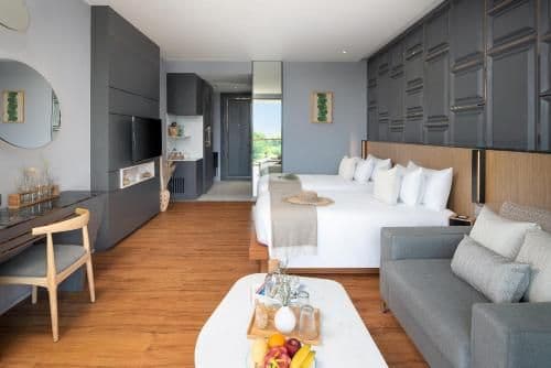 Deluxe Twin Room with Lagoon View - Non-Smoking