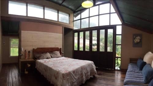 Family Room with Mountain View
