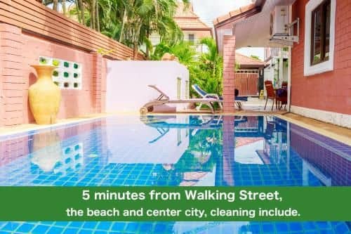 CORNER VILLA - PATTAYA HOLIDAY HOUSE WALKING STREET 4 bedrooms CORNER VILLA - PATTAYA HOLIDAY HOUSE WALKING STREET 4 bedrooms