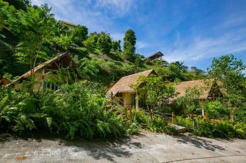 Villa with Garden View