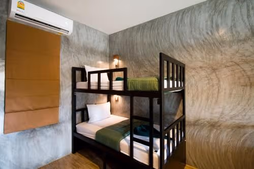 Bed in 8-Bed Mixed Dormitory Room