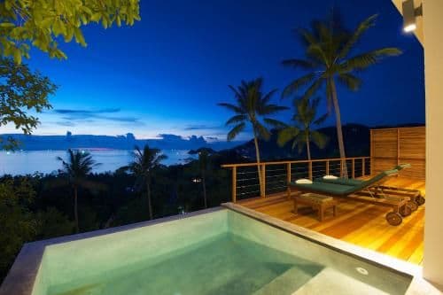 Green Villa with Private Pool & Sea View