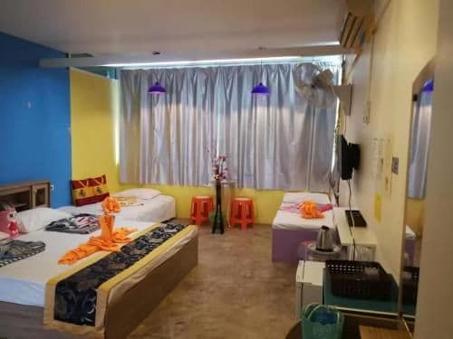 Quadruple Room with Terrace