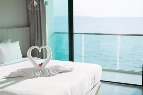 Deluxe Double or Twin Room with Sea View