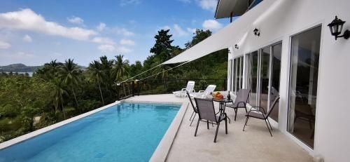 Chaloklum Bay view villa0