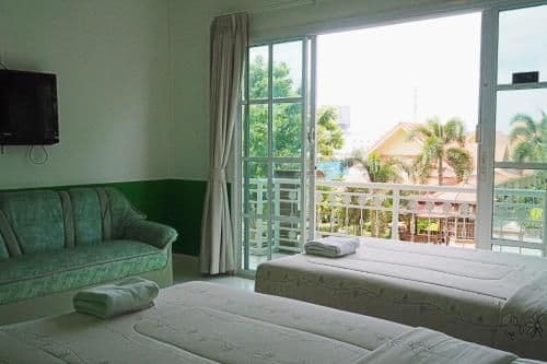 Twin Room with Pool View