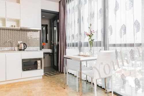 Studio with Balcony