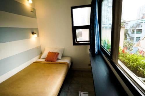 Single Bed in Male Dormitory Room