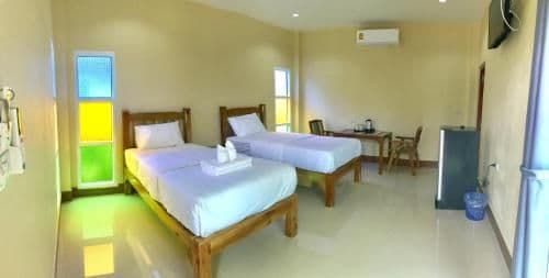 Double or Twin Room with Pool View