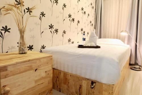Single Bed in Female Dormitory Room