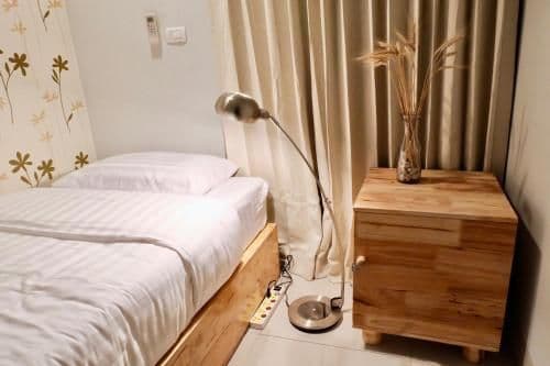 Single Bed in Female Dormitory Room