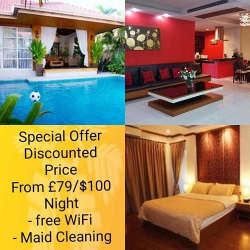 4 Bedroom Private Pool Bungalow Walking Street 15 Min Ride Away4