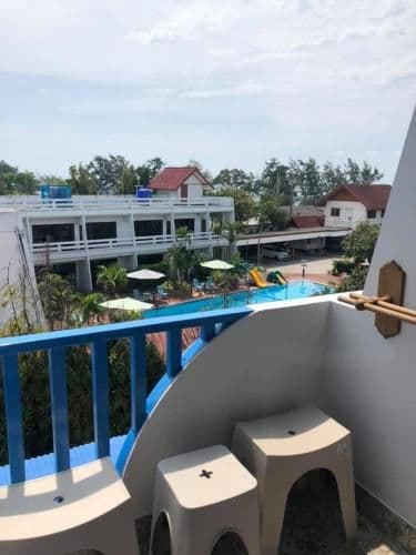 Twin Room with Pool View