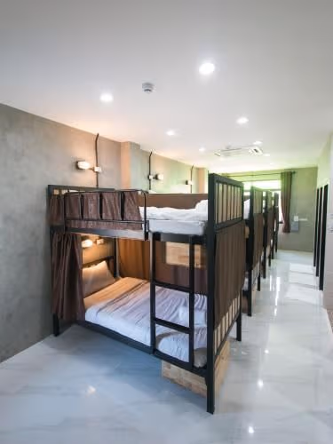 Bunk Bed in Mixed Dormitory Room