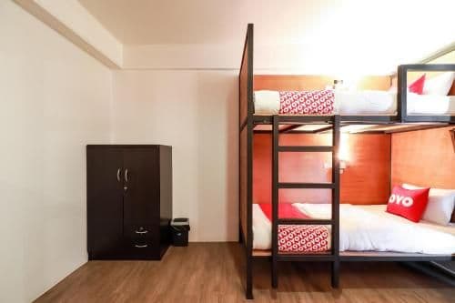Bed in 4-Bed Male Dormitory Room