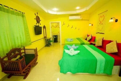 Quadruple Room with Balcony