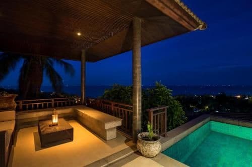 Three-Bedroom Villa with Private Pool and Thai-style Gazebo