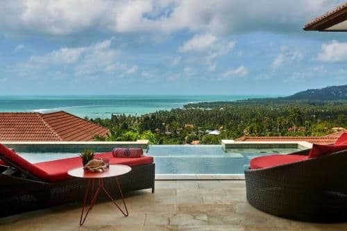Family Pool Villa with Sea View