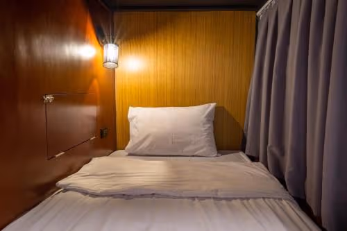 Single Bed in Female Dormitory Room