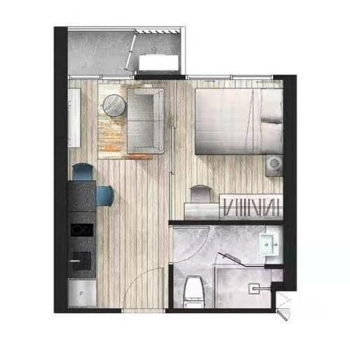 One-Bedroom Apartment
