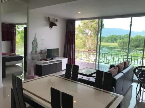 Family Room with Lake View