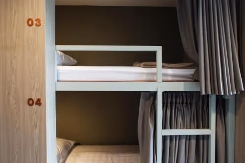 Bed in 8-Bed Mixed Dormitory Room