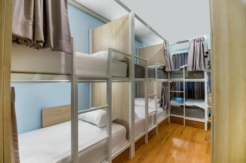 Bed in 8-Bed Mixed Dormitory Room