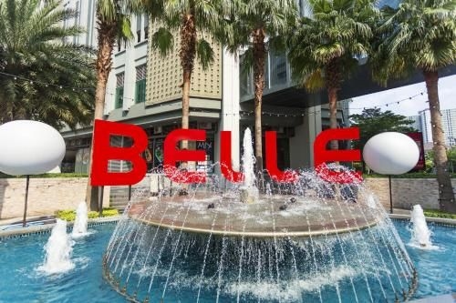 2 BRs/MRT Rama 9/BELLE Condo/Central Plaza/Gym/SwimmingPool (2 BRs MRT Rama 9 BELLE Condo Central Plaza Gym SwimmingPool)0