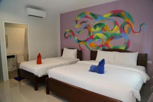 Family triple room with Terrace