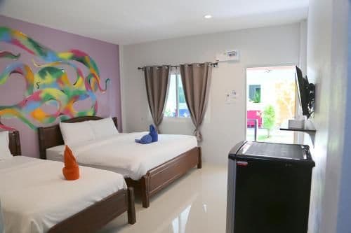 Family triple room with Terrace