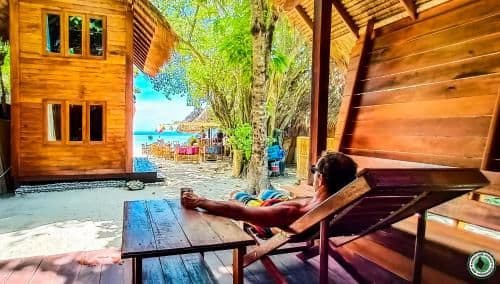 Family Room with Side Sea View