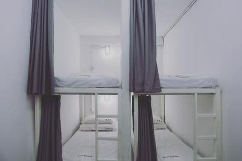 Bed in 4-Bed Female Dormitory Room