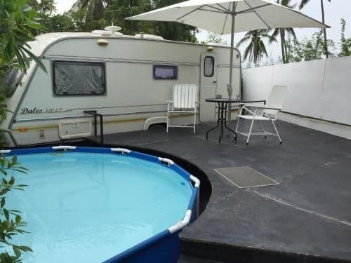 Caravan with Private Pool